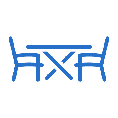 Outdoor seating