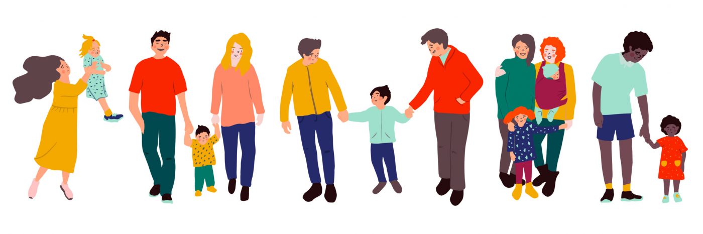 What are the different types of families?