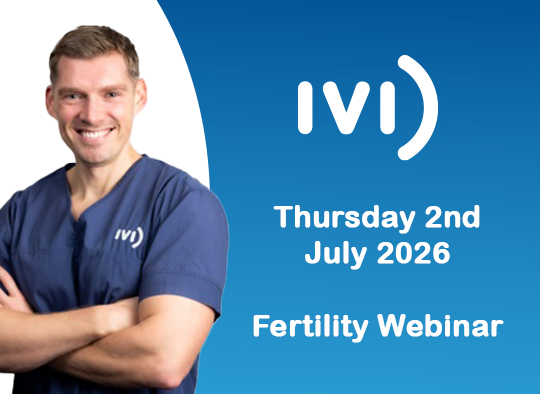 Sign up to our next Fertility Event - Thursday 2nd July 2026
